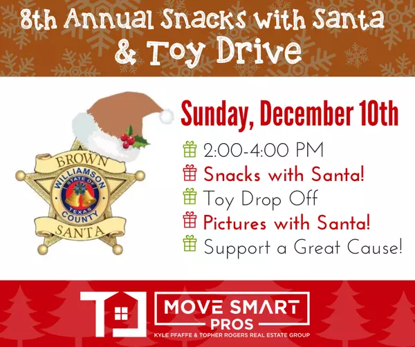 8TH ANNUAL SNACKS WITH SANTA AND TOY DRIVE!,Move Smart Pros .