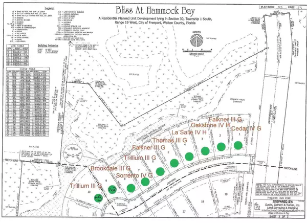 Bliss at Hammock Bay South Map