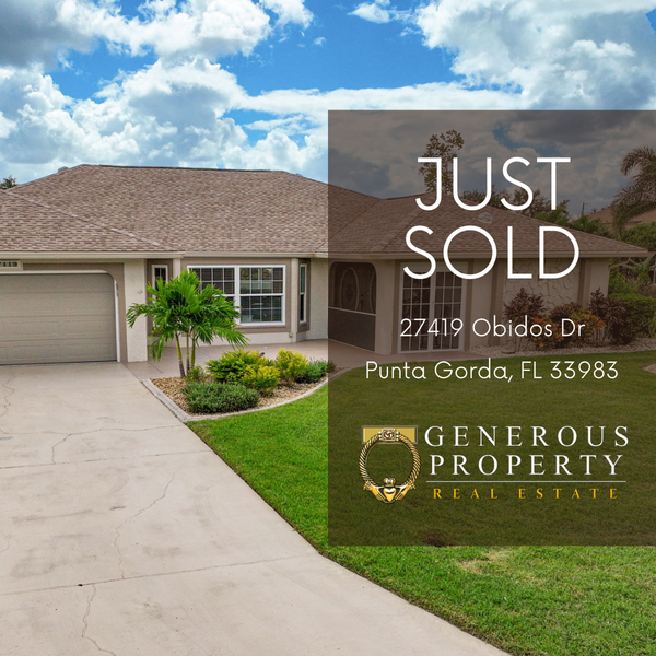 Just Sold | 27419 Obidos Dr Punta Gorda, FL 33983,Troy Sacco