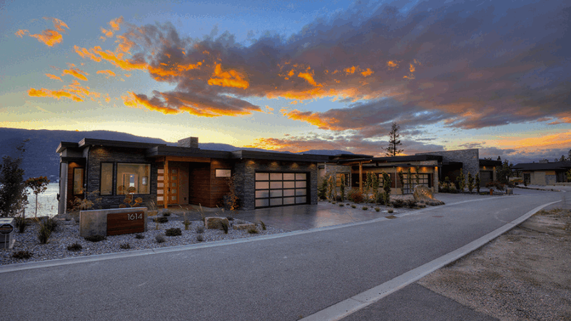 home in lakestone in lake country bc