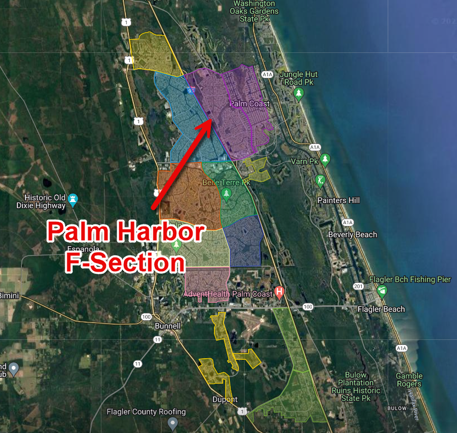 Palm Harbor Palm Coast F Section