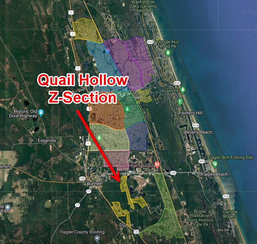 Quail Hollow Palm Coast Z Section