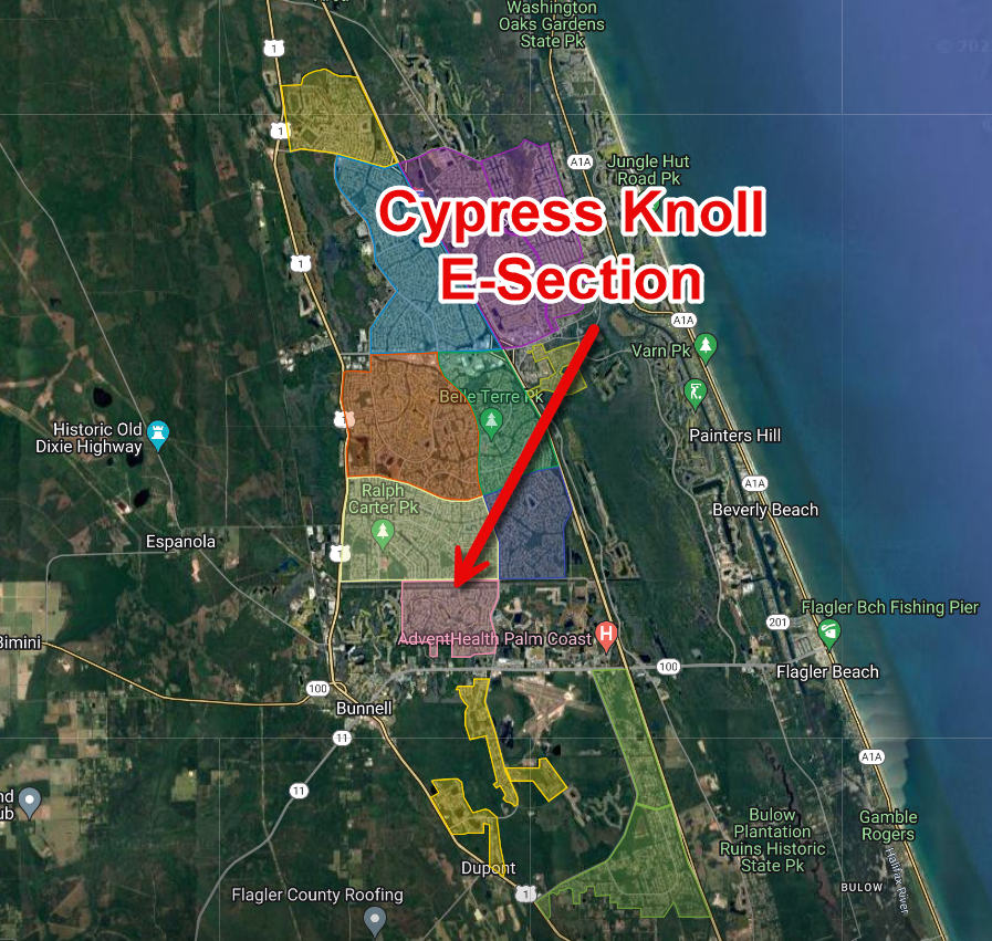 Cypress Knoll Palm Coast E Section