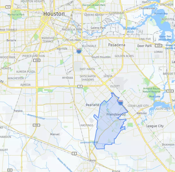 friendswood map