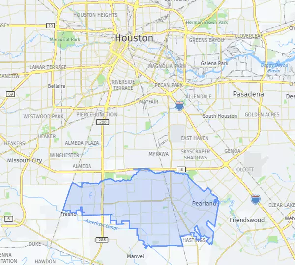 pearland map