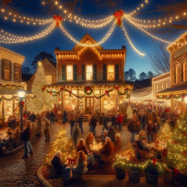 Old Fashioned Christmas in Dahlonega, GA - A Nostalgic Holiday 2024,Gold Peach Realty