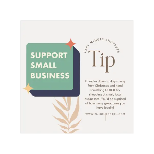 Shopping small and in a Hurry!,Ashley Cawley