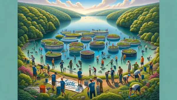 Lake Hopatcong Sparkles Again: A Splash of Success in the 2023 Cleanup ,Stephen Van Ness