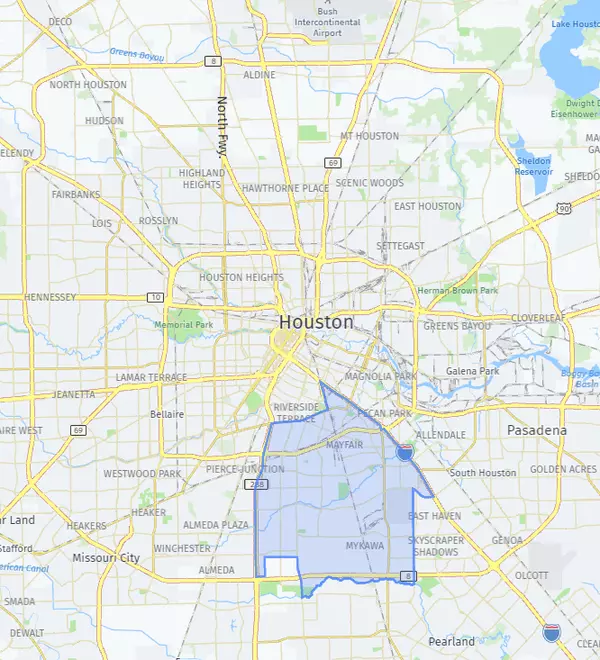 medical center south map