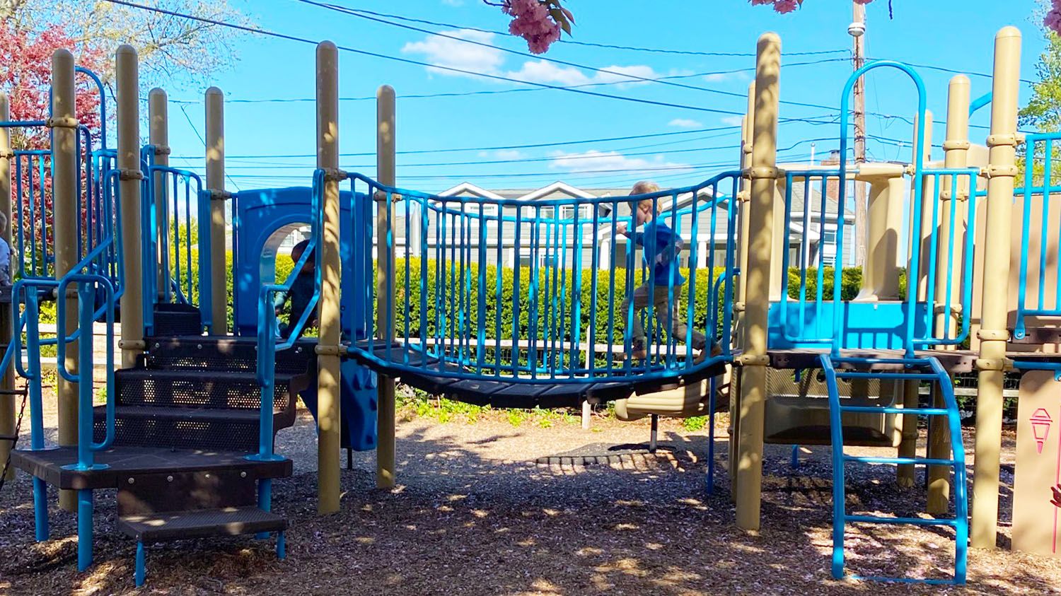 Parker Memorial Park at Branford Point Beach in Branford, CT