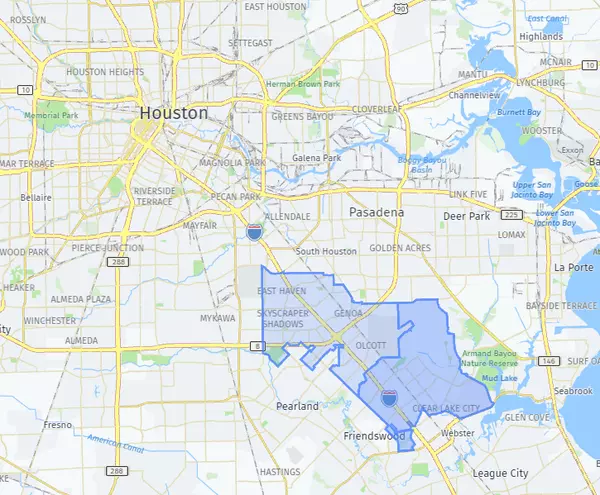 clear lake map