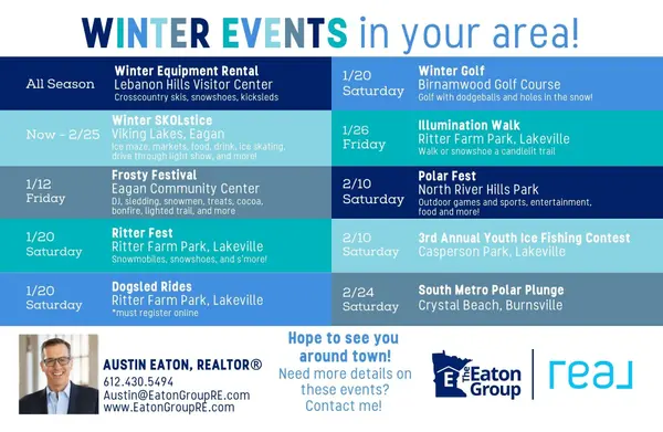 Winter Events in the Twin Cities,Austin Eaton