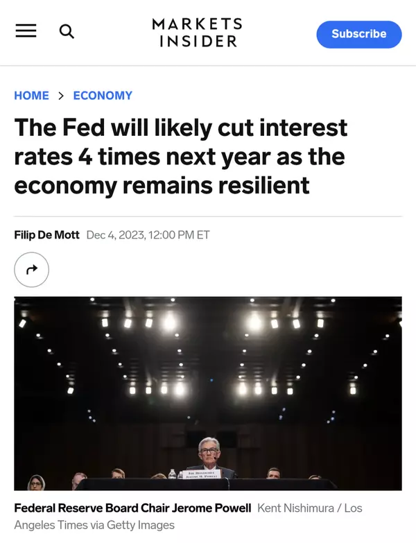 Interest Rate Cuts!?  What does this mean?