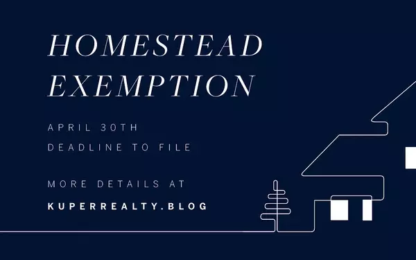 2023 HOMESTEAD EXEMPTION | FIND YOUR COUNTY