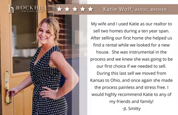 Katie Wolf REALTOR, Rockhill Real Estate Group 5 Star Review, Testimonial
