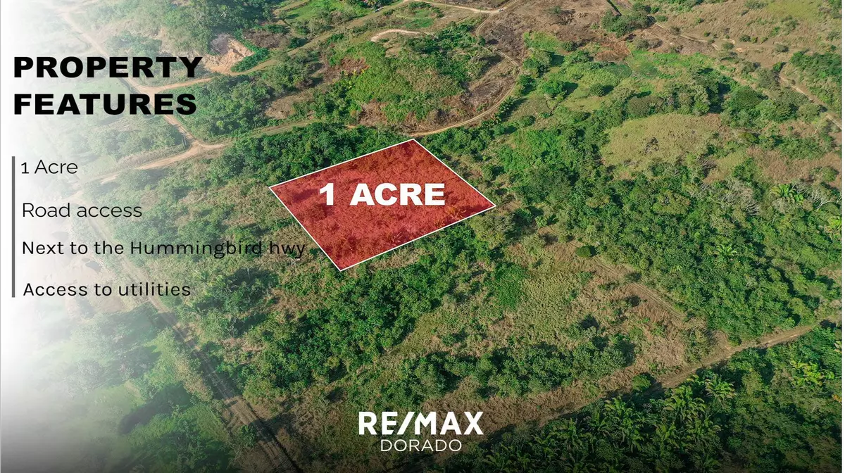Belmopan City Belize,,1 Acre Vacant land- Las Lomas