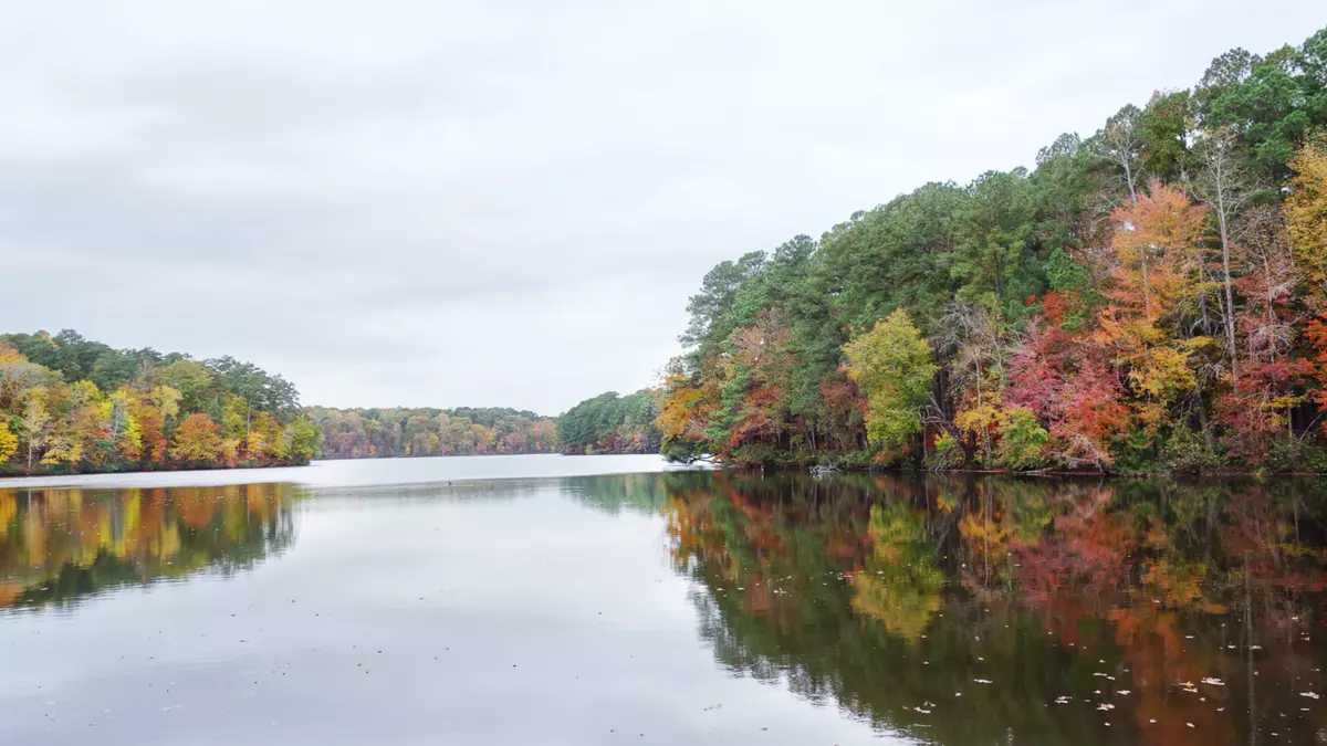 fall lake