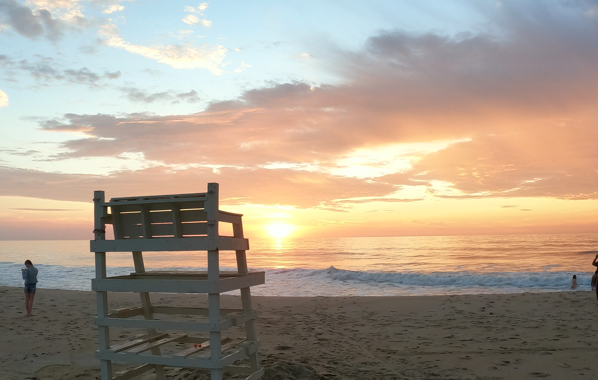 Asbury Park Beach at Sunrise