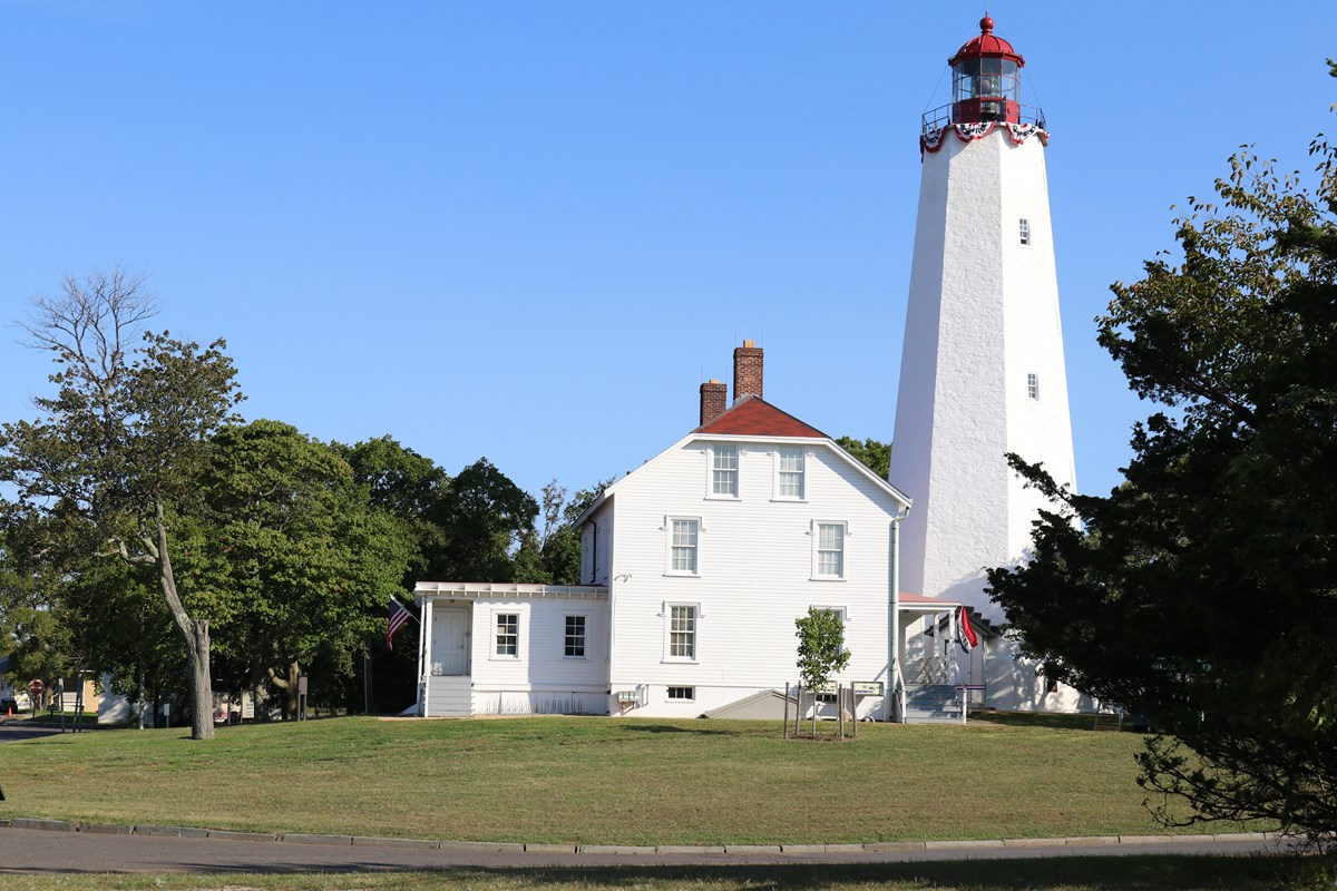 The 250-year-old Sandy Hook Lighthouse