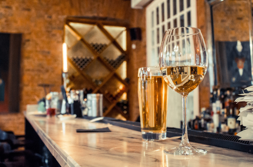 wine and beer at colorado winery breckenridge