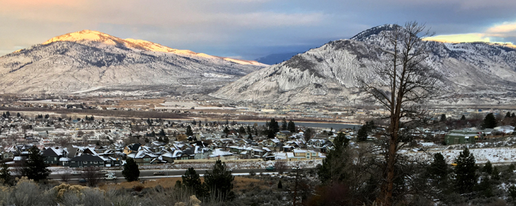 Winter in Kamloops 