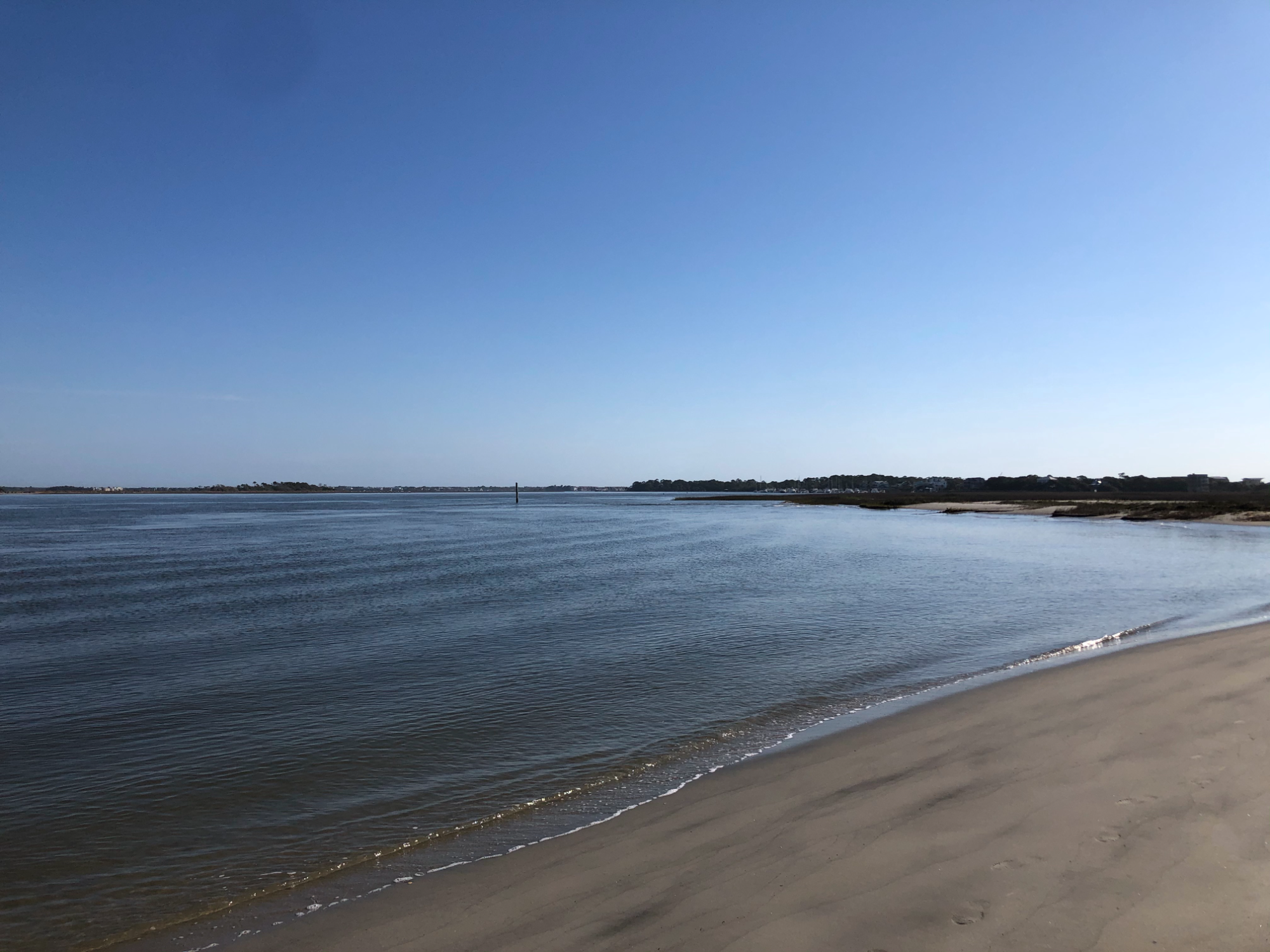 folly beach in the morning