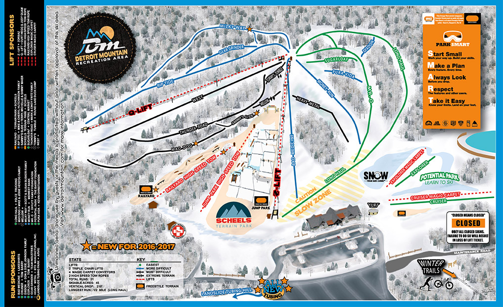 Detroit Mountain Ski Resort - 2 Hour Drive from Grand Forks, ND 