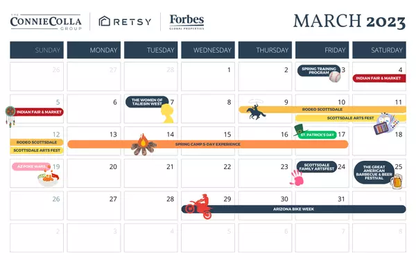 March 2023 Events In The Valley,Connie Colla