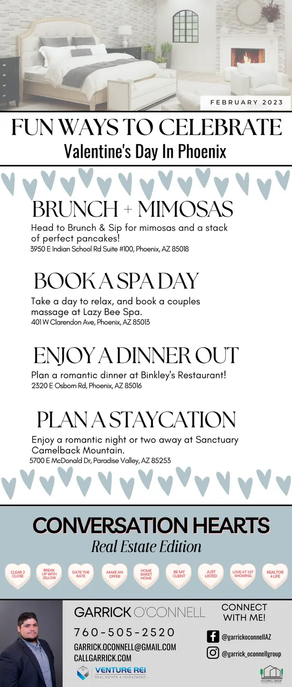 Celebrate Valentine's Day in Phoenix,Garrick O'Connell