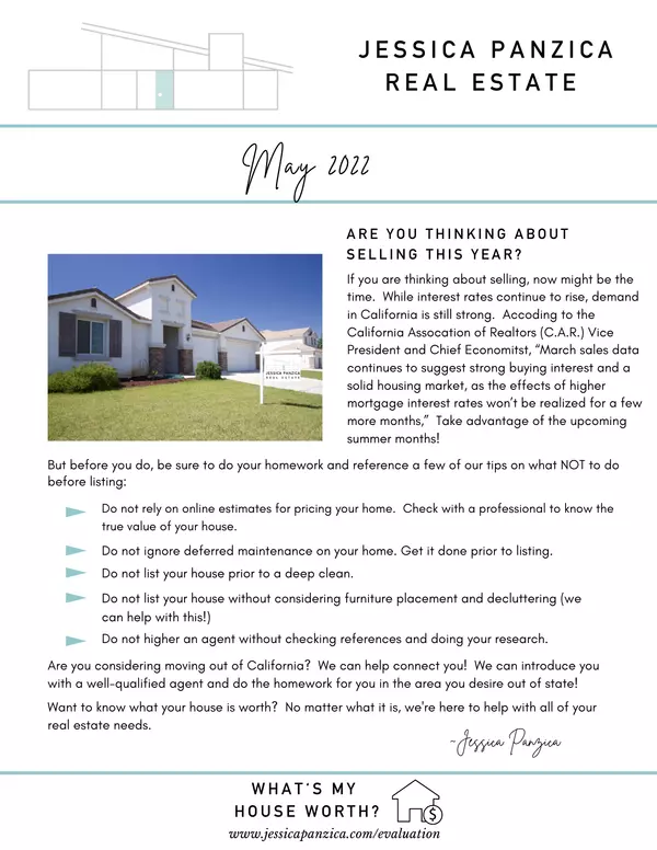 May 2022,Jessica Panzica