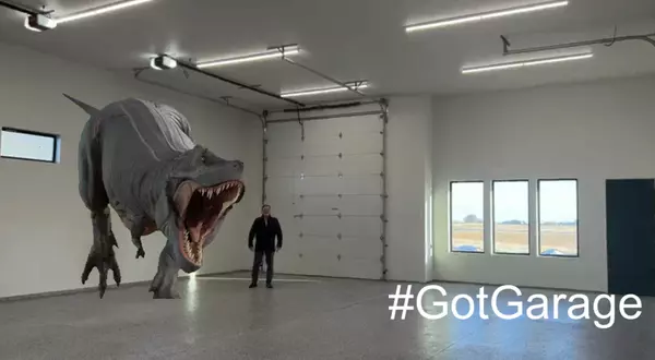 Need a Garage that is GIGANTO-SAURUS?,Cash McCallum