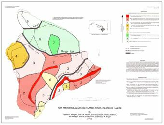 big Island Lava Zone map 