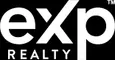 White w black eXp logo