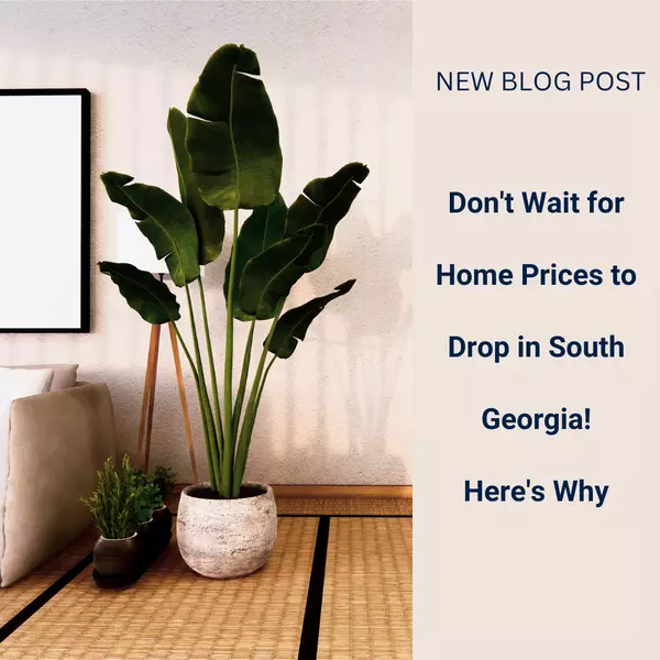 Don't Wait for Home Prices to Drop in South Georgia - Here's Why