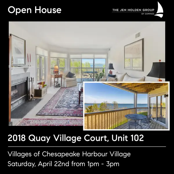 Discover Your Own Private Resort at 2018 Quay Village Ct #102, Annapolis,Jen Holden