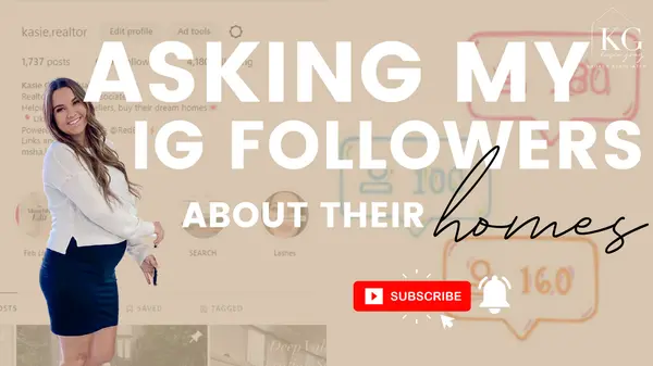 Asking My Instagram Followers About Their Homes | Q and A | Ukiah Real Estate,Kasie Gray