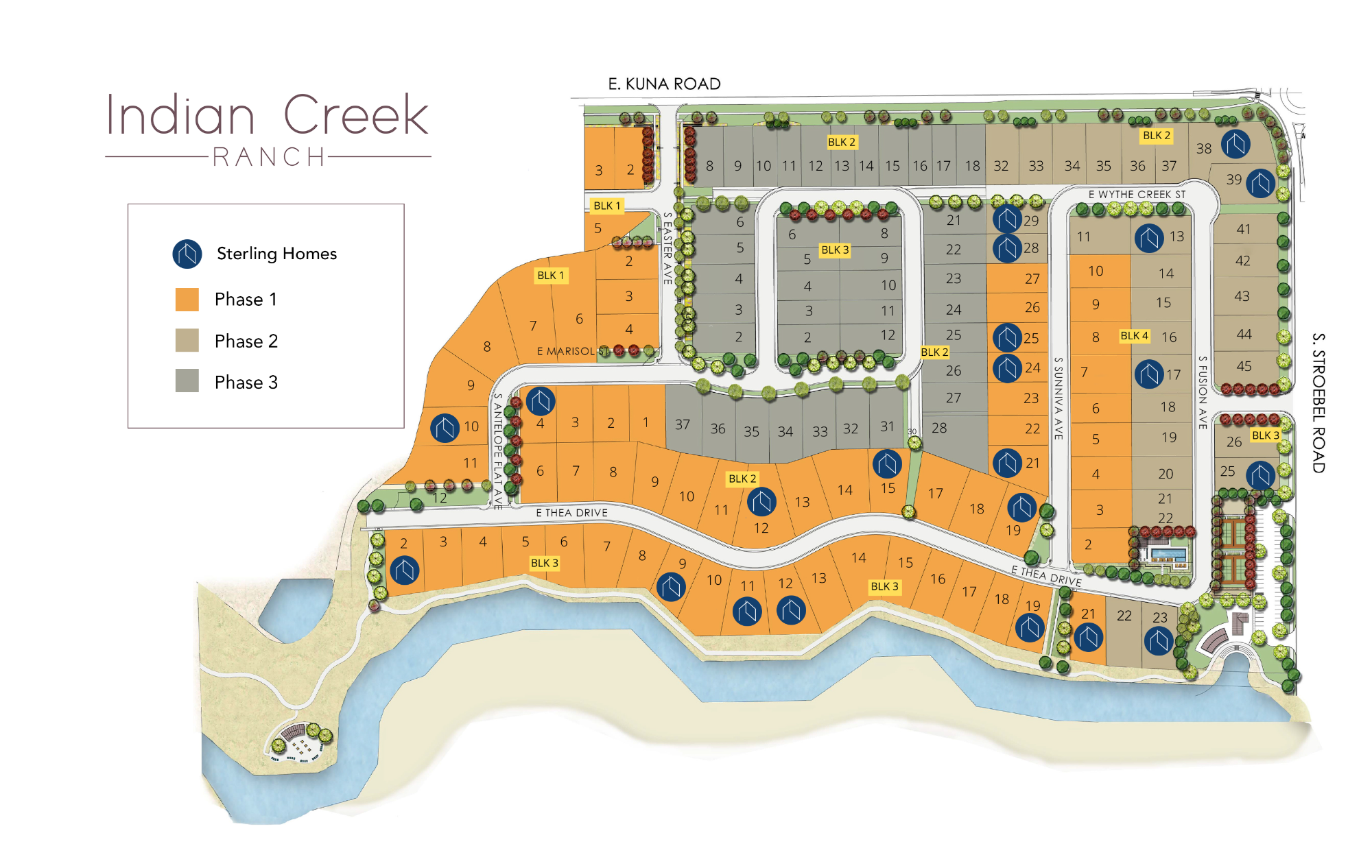 Indian Creek Ranch Homes for Sale by Sterling Homes Lysi R...