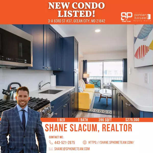  Just Listed 3-A 63rd St #37, Ocean City, MD 21842!,Corner House Realty North