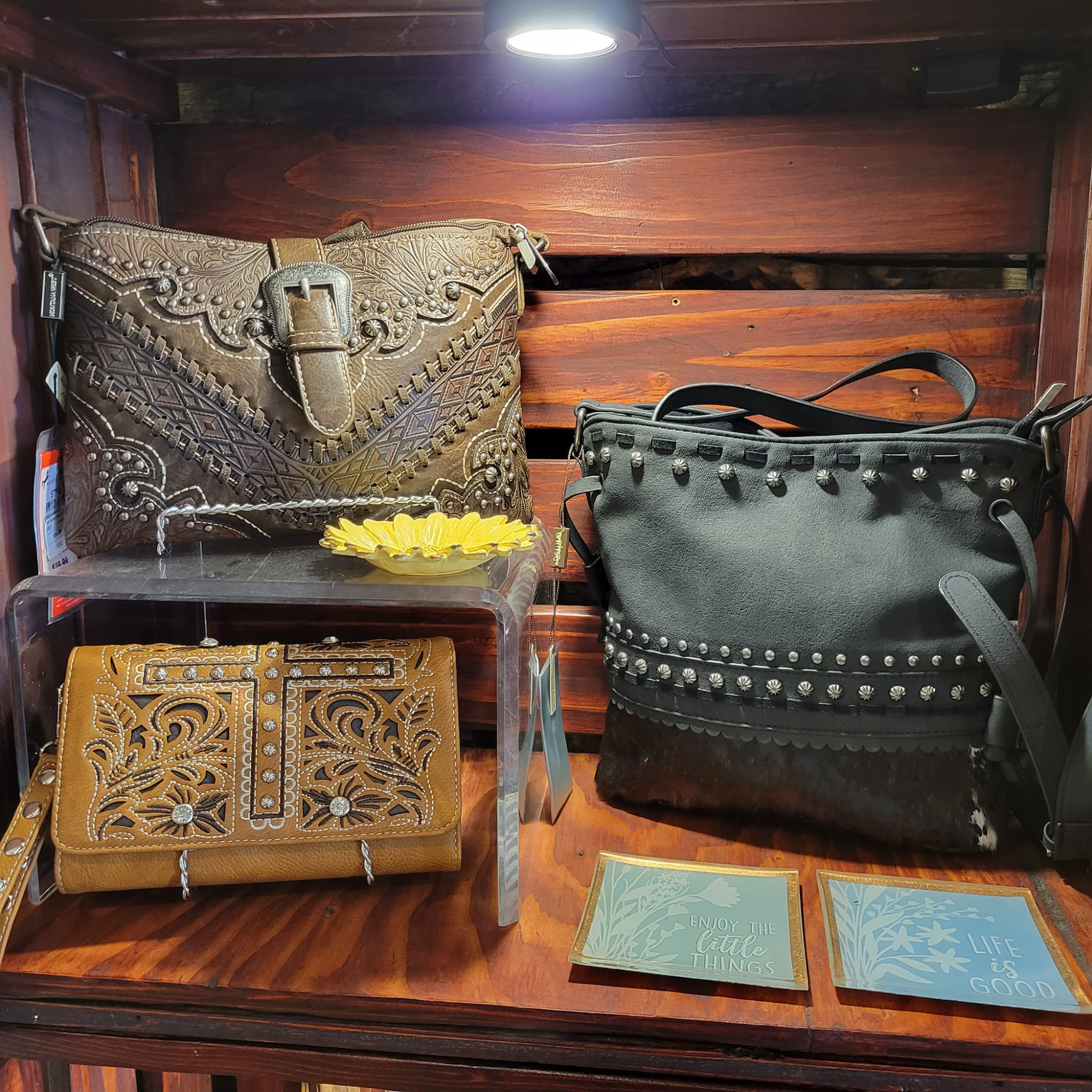 For the LOVE Gift Boutique Purses