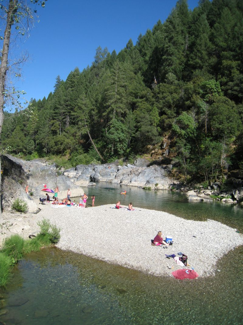 Edwards Crossing Nevada County California-Sierra Player  Realtor gives you four of the Best Family Friendly Swimming Holes