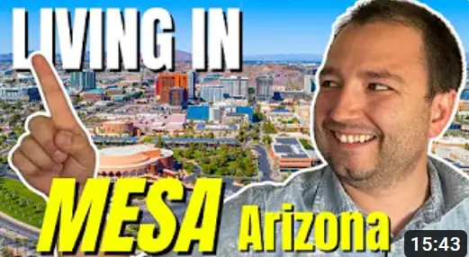 Living in EAST Mesa Arizona! FULL CITY TOUR 2023,David Van Assche