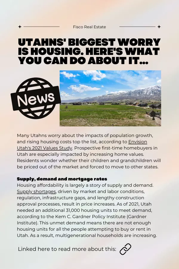 Utahn's Biggest Worry...,Ambry Fisco