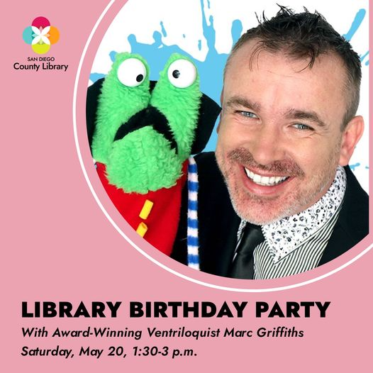 Alpine Library Birthday Featuring Marc Griffiths