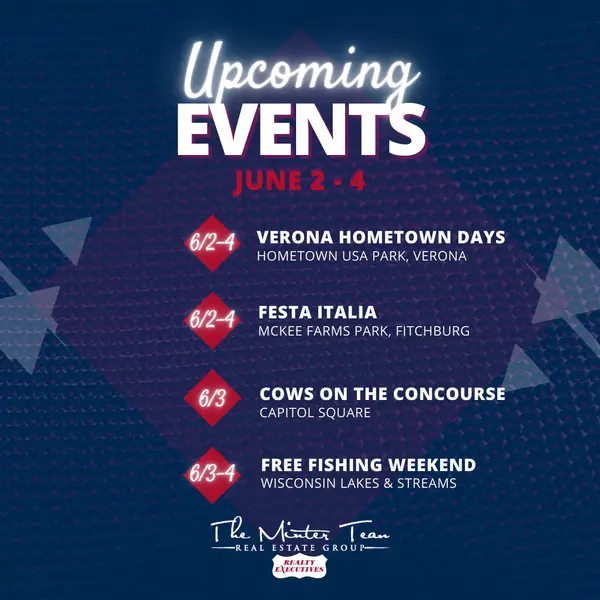 Exploring Madison's Summer Delights: Verona Hometown Days, Festa Italia, Cows on the Concourse, and Free Fishing Weekend,Minter Team Real Estate