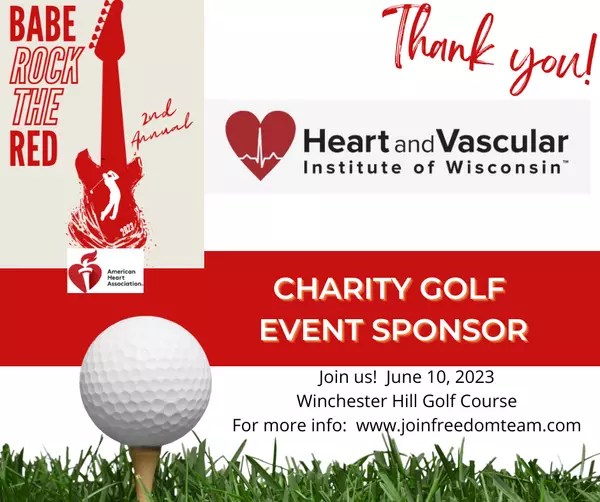 Thank you Heart & Vascular Institute of WI for your donation to Babe Rock the Red!,Freedom Team