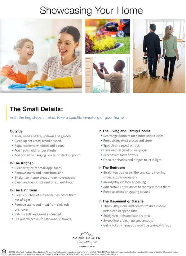 Showcasing Your Home for sale,Nader Bagheri