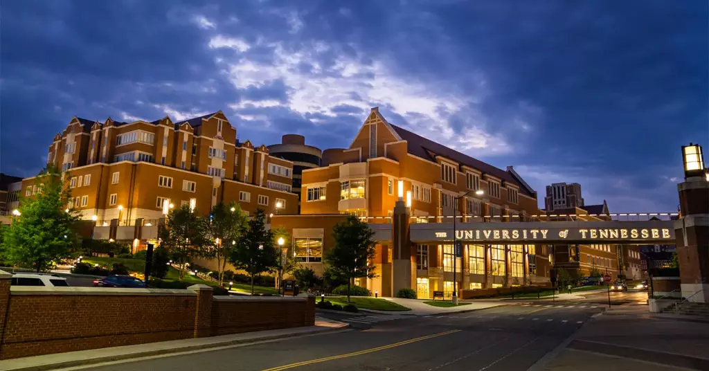 UTK at night