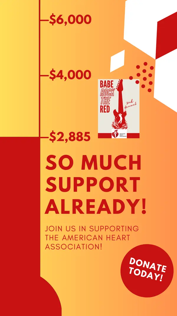So much support for Babe Rock the Red! ,Freedom Team