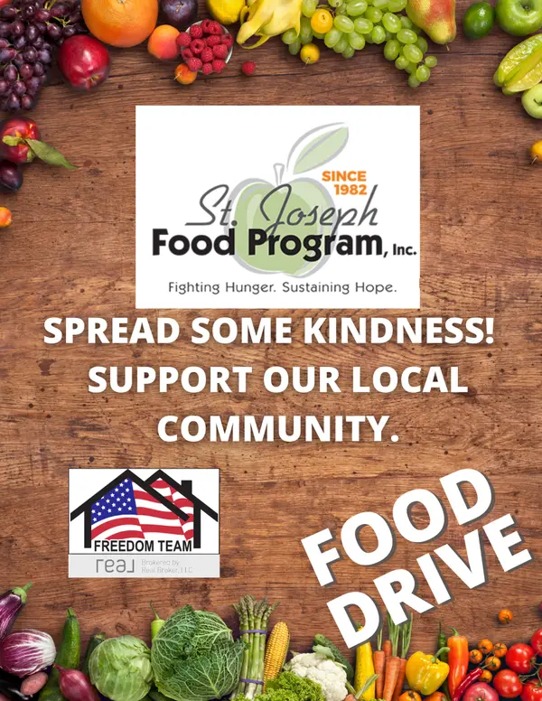 Make a difference! Support St. Joseph's Food Program!,Freedom Team