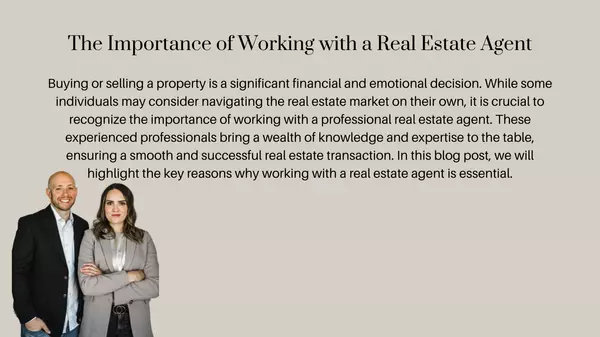 The Importance of Working with a Real Estate Agent,Ambry Fisco